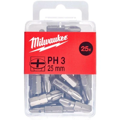 Afbeelding van MILWAUKEE 4932399588 schroefbit PH3x25 mm (25 st.)