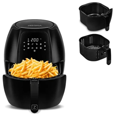 Afbeelding van Zeegma Airfryer XXL Heteluchtfriteuse 1800 W 9 programma’s 6L