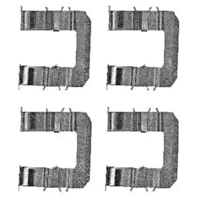 Afbeelding van DELPHI LX0483 Accessoireset, schijfremblok