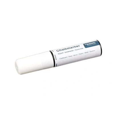 Afbeelding van Krijtstift Europel 15mm wit blister 1 stuk