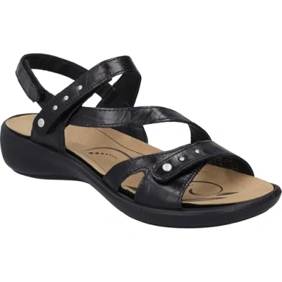 Afbeelding van Josef Seibel Ibiza Sandalen, Dames, Maat: 41, Schwarz Leer