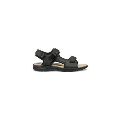 Afbeelding van Geox Outdoorsandalen, Heren, Maat: 39, Dark coffee Kunststof/ textiel
