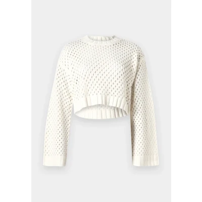 Afbeelding van ONLY Onlsmilla Short Trui, Dames, Maat: XS, Marshmallow