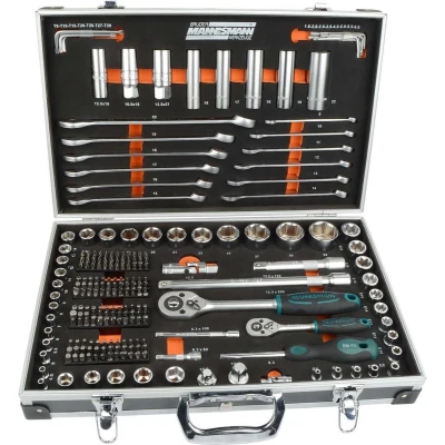 Afbeelding van 232 delige Doppenset 1/4&quot; en 1/2&quot;