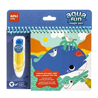 Afbeelding van APLI Kids 17148 Magisch kleurblok met waterkwast