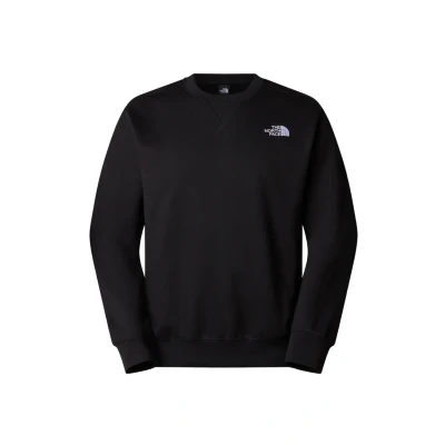 Afbeelding van The North Face Essential Relaxed CREW Sweater, Heren, Maat: XS, Tnf black