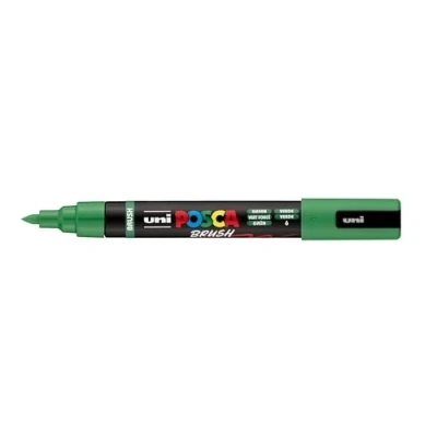 Afbeelding van Posca PC 5M brush 6 donkergroen