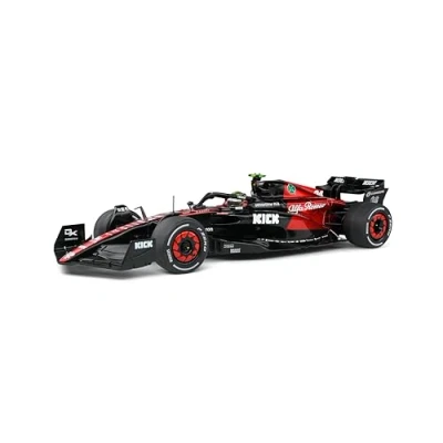 Afbeelding van Alfa Romeo Racing C43 Ferrari Solido Modelauto 1:18 2023 Zhou Guanyu F1 Team Stake