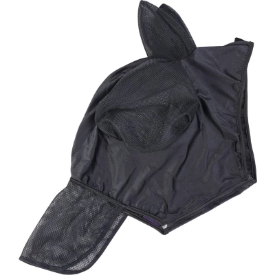 Afbeelding van Harry&#039;s Horse Vliegenmasker Skinfit met Oren en Neus zwart XXS