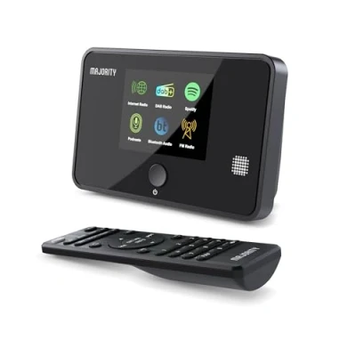 Afbeelding van Majority Robinson WLAN internetradio met DAB/DAB+ en FM, Spotify, Bluetooth connectiviteit, afstandsbediening, kleurendisplay 90 voorinstellingen, digitale