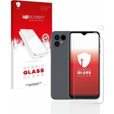 Afbeelding van upscreen Screenprotector voor Fairphone 4 (Voor+Camera) Folie Beschermfolie Beschermglas transparant