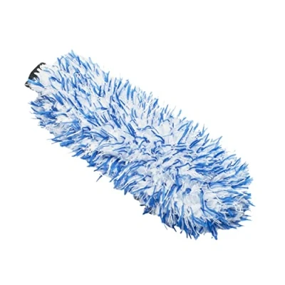 Afbeelding van CARMODO® Velgenborstel van extra fijne microvezel, praktische borstelhoes, voor een zachte reiniging tot aan de onderkant velg, ideaal hoogwaardige velgen, wielborstel