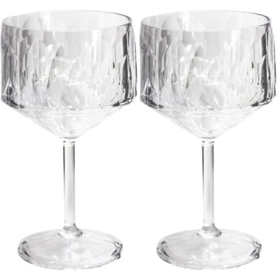 Afbeelding van Koziol Gin Tonic Glazen onbreekbaar Superglas 400 ml 2 Stuks