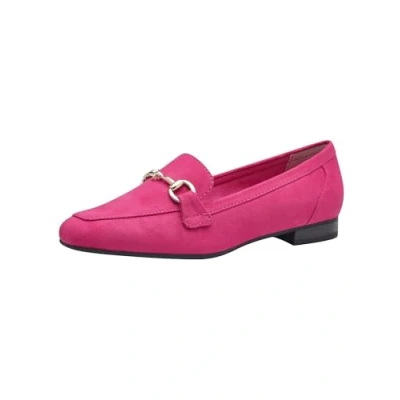 Afbeelding van Marco Tozzi Instappers, Dames, Maat: 38, Pink Textiel