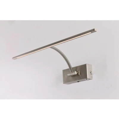 Afbeelding van Wandlamp / Schilderijlamp LED rvs lang
