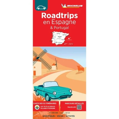 Image de Carte Nationale Roadtrips en Espagne &amp; Portugal