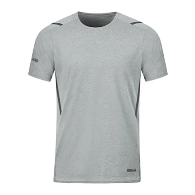 Afbeelding van JAKO T shirt Challenge Lichtgrijs gemel./anthra light