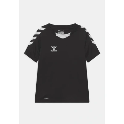 Afbeelding van Hummel Hmlcore XK POLY Jersey S/S Tshirt print voor kinderen, Maat: 116, Black