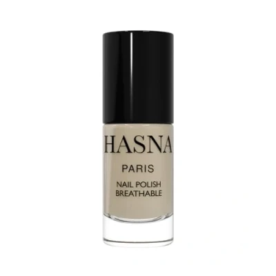 Image de Hasna Paris Vernis à Ongles Halal Éco Responsable Brillance et Longue Tenue Facile appliquer 6ml (BEIGE)