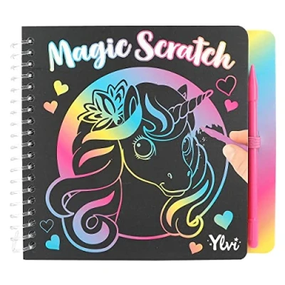 Afbeelding van Depesche Ylvi mini Magic Scratch kleurboek