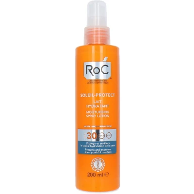Afbeelding van RoC Soleil Protecty Moisturising Lotion Zonnebrand Spray 200 ml (SPF 30)