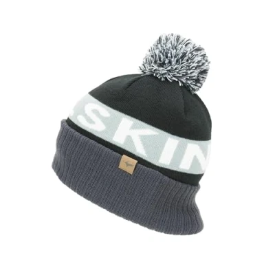 Afbeelding van SEALSKINZ Unisex waterdichte pompon muts voor koud weer
