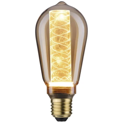 Afbeelding van Paulmann 28598 LED lamp E27 4 W Goud (Ø x h) 64 mm 145 1 stuk(s)