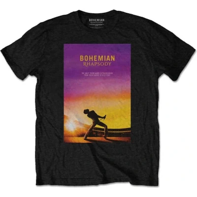 Afbeelding van Queen Bohemian Rhapsody Heren T shirt M Zwart