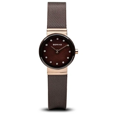 Image de Montre Femme Bering Mixte 10122265 bordeaux Brun