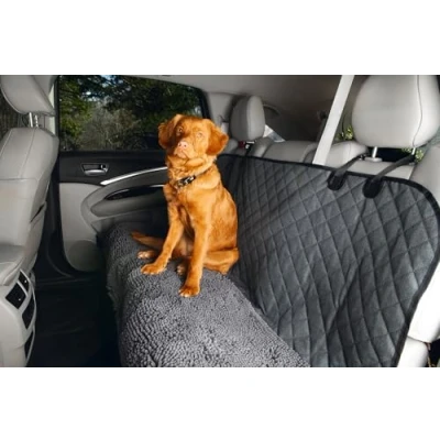 Afbeelding van Dirty Dog Autodeken Achterbank Grijs 136 x 148 cm
