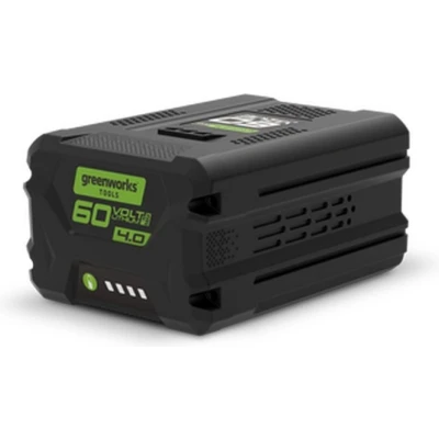 Afbeelding van Greenworks Accu 60 Volt 4.0 Ah Voor Tuinmachines van Laadtijd: 120 min Laadniveau Indicator Tuingereedschap