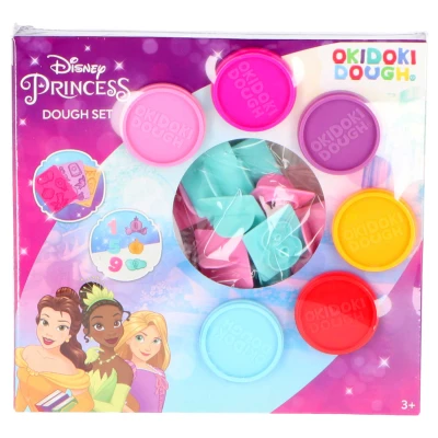 Afbeelding van Disney Princess Okidoki Dough Vormen + Numbers 2 Assorti