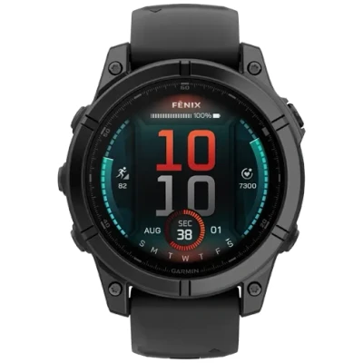 Image de Garmin Smartwatch Fenix E 47mm Slate Gray Steel Noir (010 03025 01)