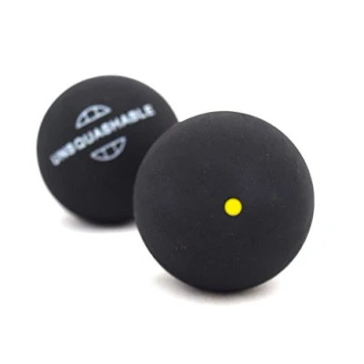 Afbeelding van Unsquashable Squashballen Gele Stip Zwart 2 Stuks