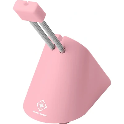 Afbeelding van DELTACO GAMING PA85 Bungee Houder voor muiskabel Pink Verstelbare lengte, Antislip