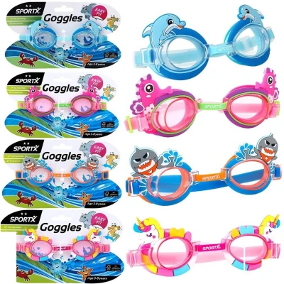 Afbeelding van Sportx Kids Zwembril Dieren 2 Sterren Assorti
