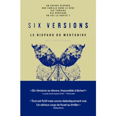 Image de Six versions Tome 3 Le Disparue du Wentshire