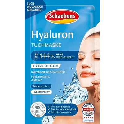 Afbeelding van Schaebens Gezichtsmasker Doekmasker Hyaluron, 1 St