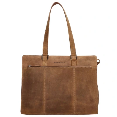 Afbeelding van Hide &amp; Stitches Idaho Eclipse Laptoptas bruin
