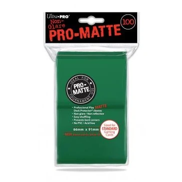Afbeelding van Ultra Pro Matte kaarthoezen, 66 x 91 mm, 100 stuks