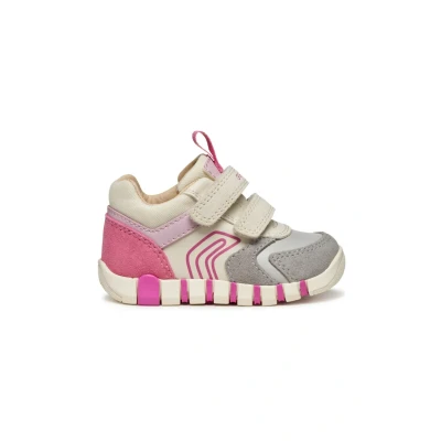 Afbeelding van Geox Sneakers laag voor kinderen, Maat: 23, Grey fuchsia Schoenen