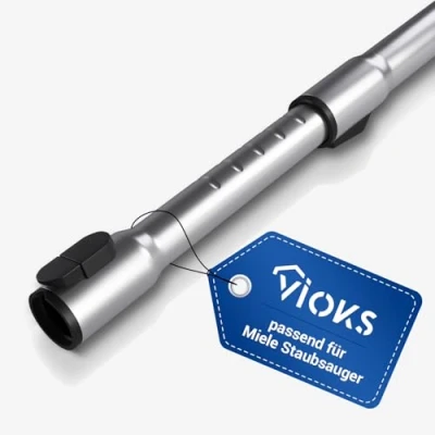 Afbeelding van Telescopische buis voor stofzuiger M 10615280 greepbuis diameter kliksysteem 35 mm universele stofzuigerslang