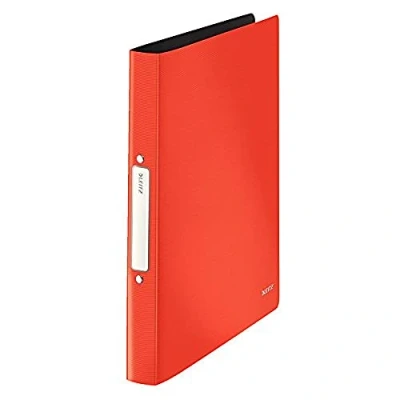 Afbeelding van LEITZ 45661020 Anillas Solid PP 2 Reddondas 25 mm DIN A4 kleur Rojo