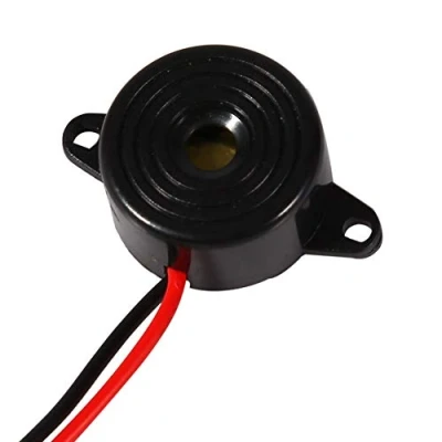 Afbeelding van Buzzer, DC 3 24 V, 85 95 dB, piëzo elektrische alarm, elektronisch geluidsalarm, 12 met kabel 110 mm, voor computer, printer, kopieerapparaat