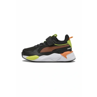 Afbeelding van RS X sneakers, Zwart/Oranje, Maat 32,5 PUMA