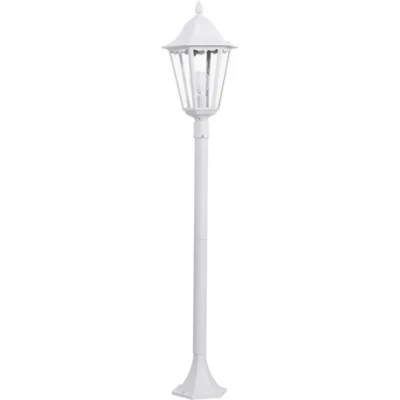 Afbeelding van EGLO Navedo Buitenverlichting Tuinpaal 1 Lichts Wit Helder