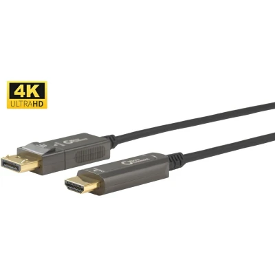Afbeelding van Microconnect DP HDMI 3000V1.4OP video kabel adapter 30 m DisplayPort Type A (Standaard) Zwart