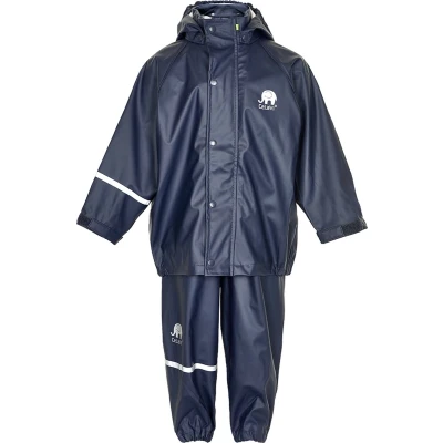 Afbeelding van Celavi Rainwear SUIT Basic Unisex SET Regenjas voor kinderen, Maat: 110, Dark navy