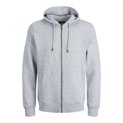 Afbeelding van JACK&amp;JONES PLUS JJEBRADLEY SWEAT ZIP HOOD NOOS PLS Heren Vest Maat EU3XL US1XL