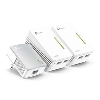 Afbeelding van TP Link Tl Wpa4220t Kit (500 Mbit/s), Powerline, Wit, Grijs